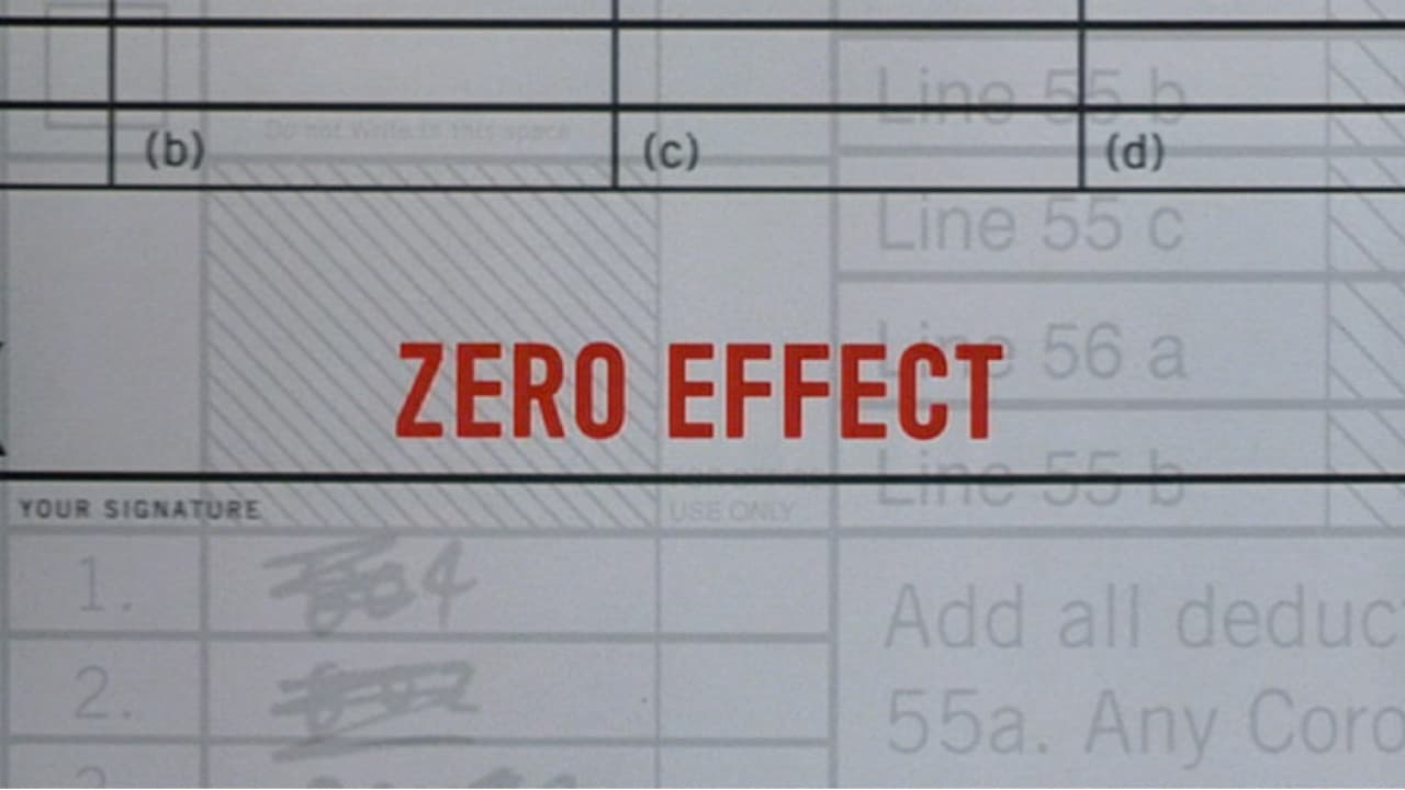 Zero Effect - immagine