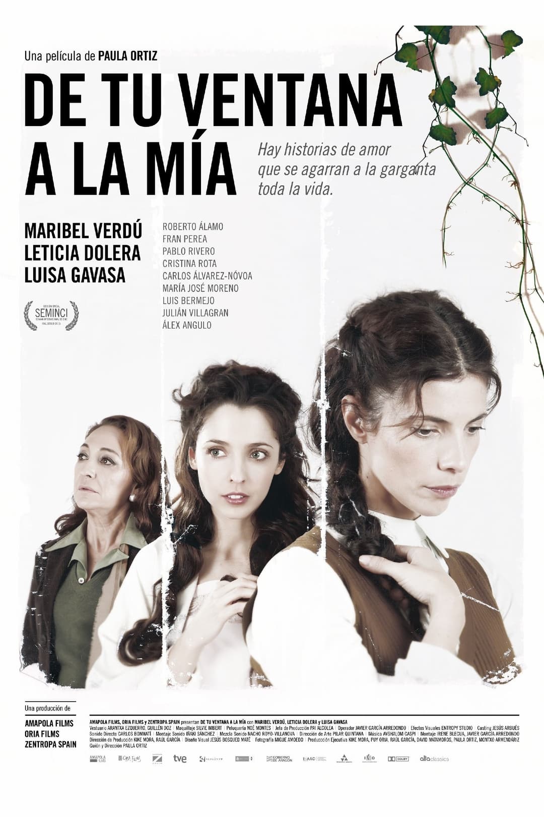 Poster di De tu ventana a la mía