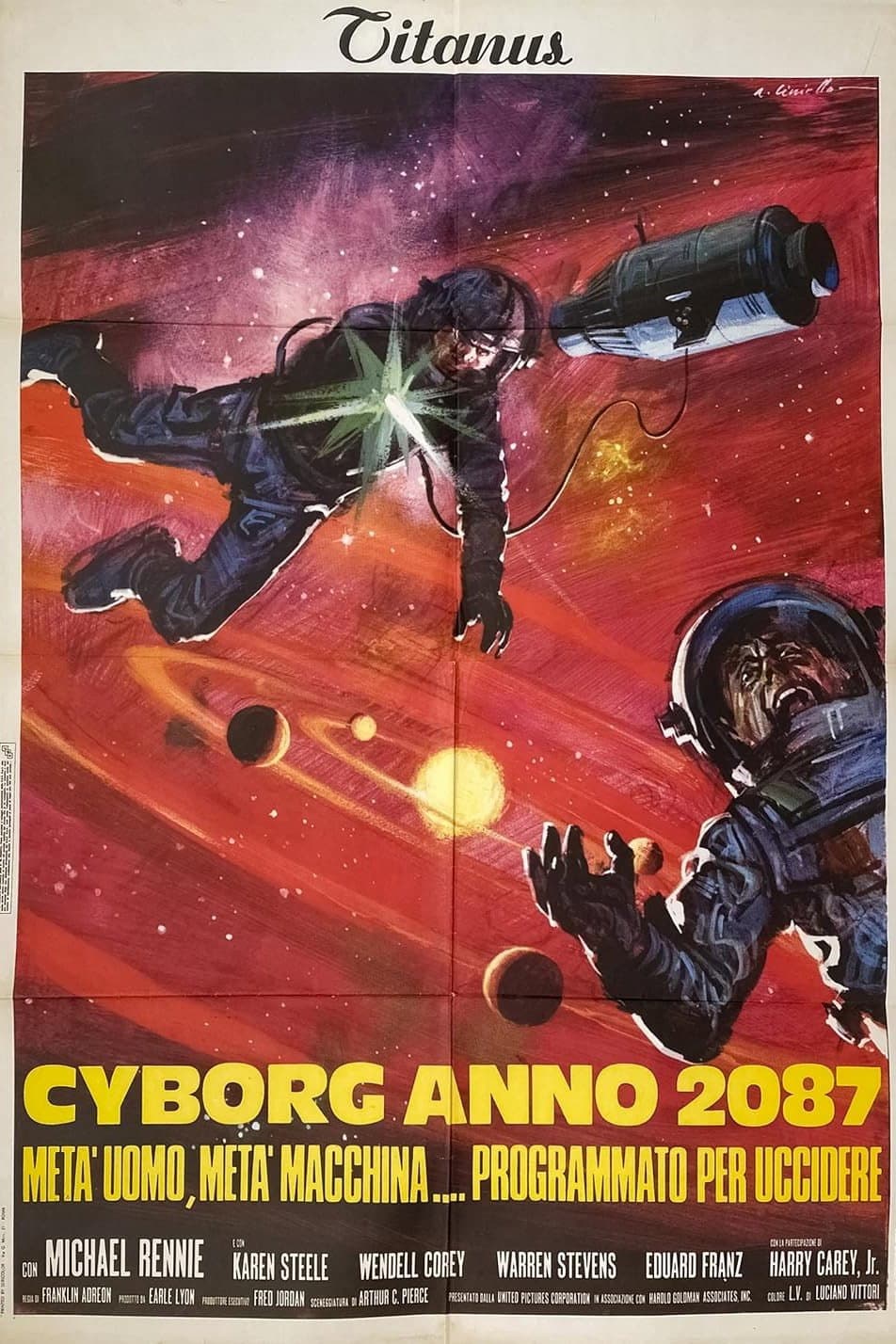 Poster di Cyborg anno 2087 - Metà uomo, metà macchina... programmato per uccidere