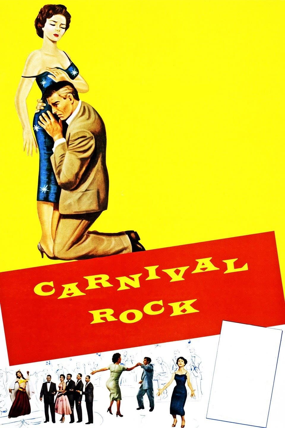 Poster di Carnevale rock