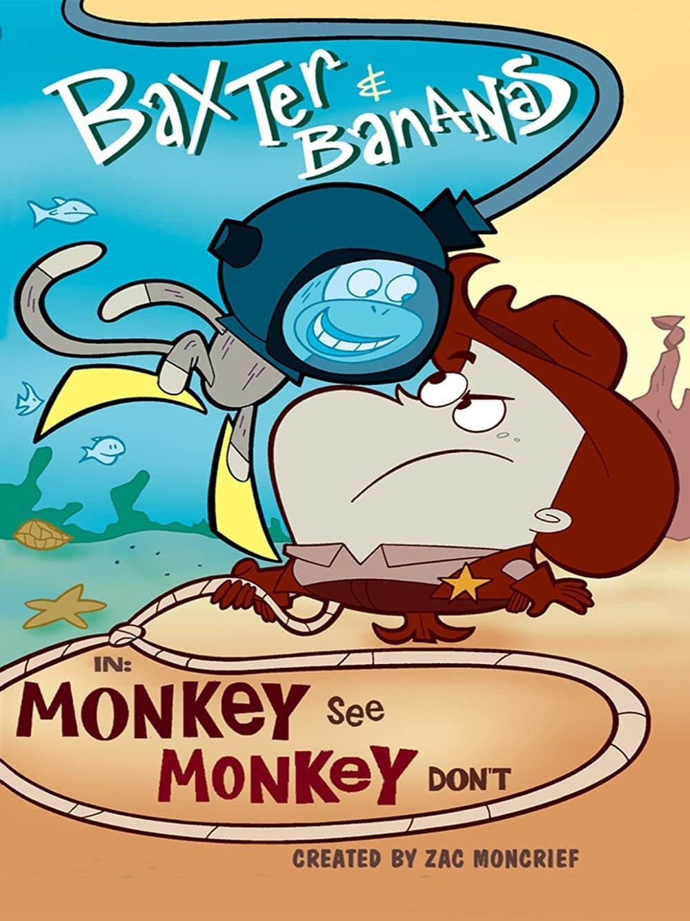 Poster di Baxter and Bananas in Monkey See Monkey Don't