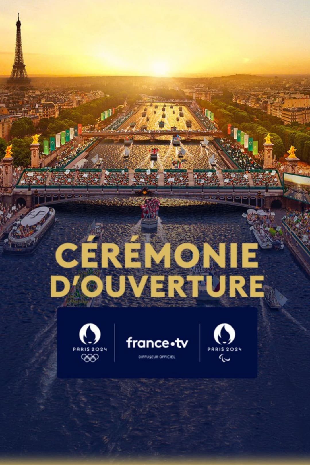 Poster di Olimpiadi Parigi 2024: Cerimonia di Apertura