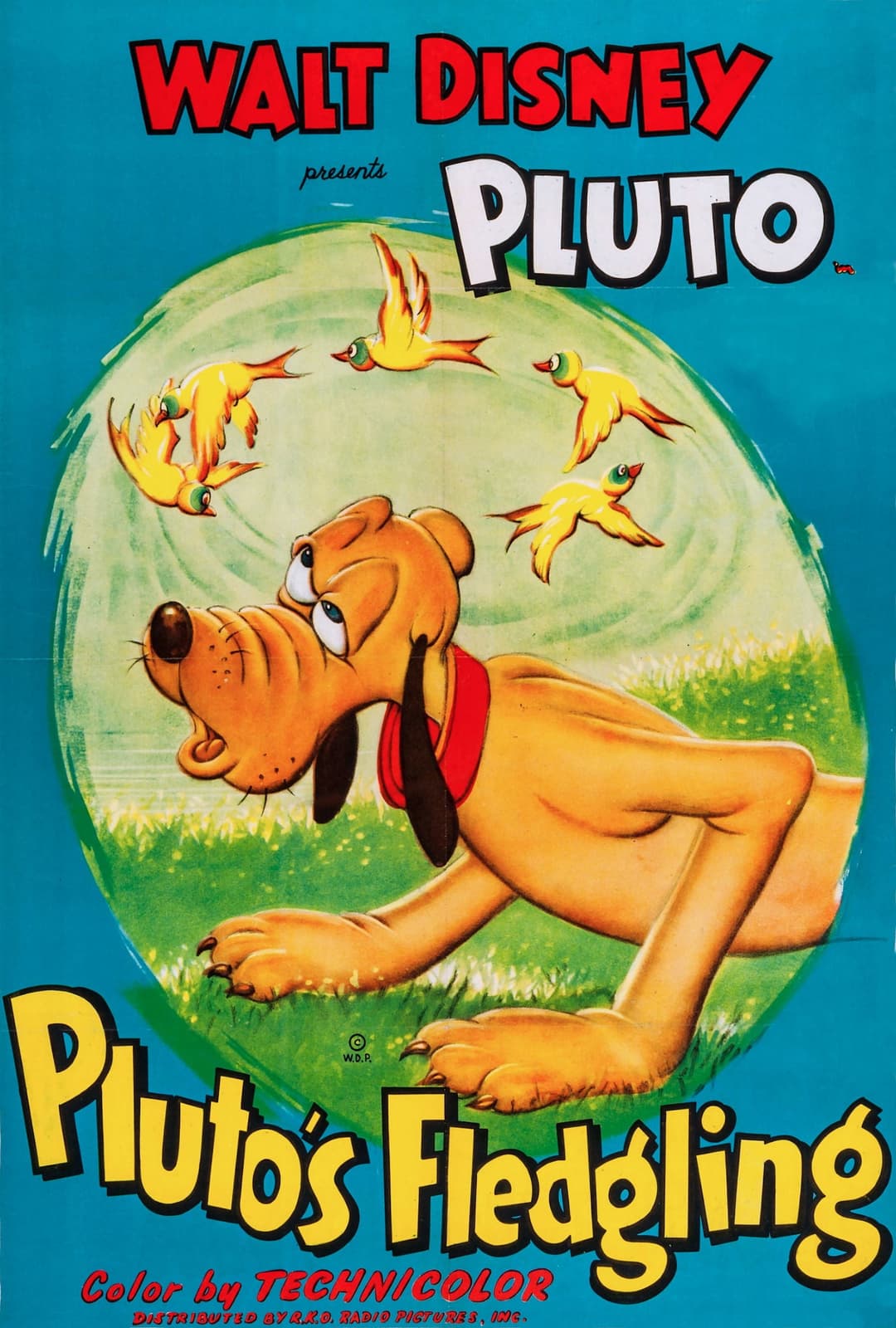 Poster di Pluto istruttore di volo
