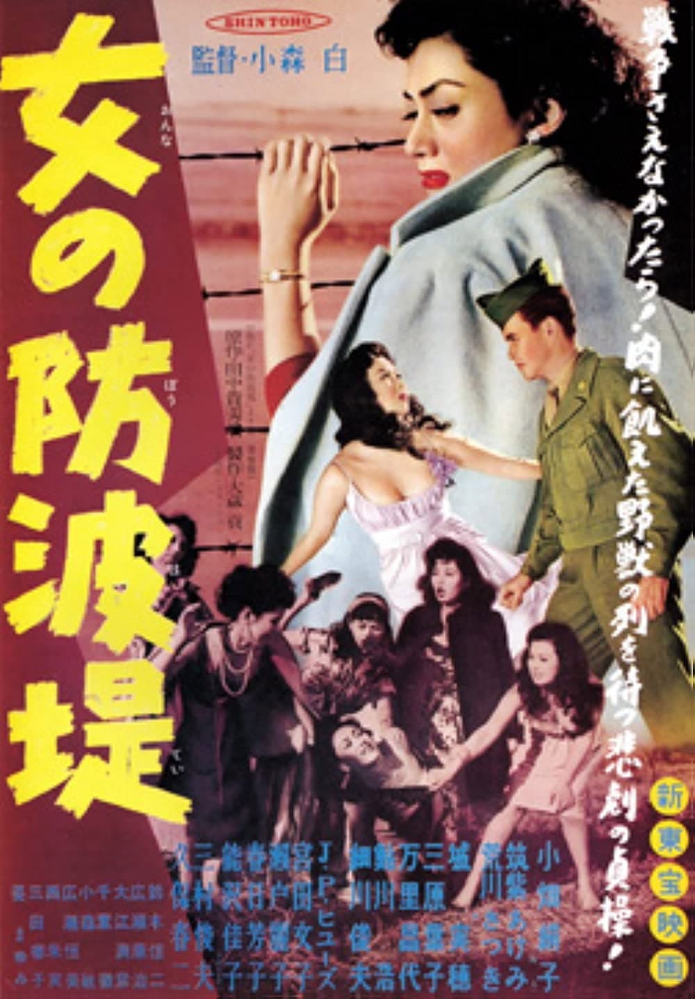 Poster di 女の防波堤