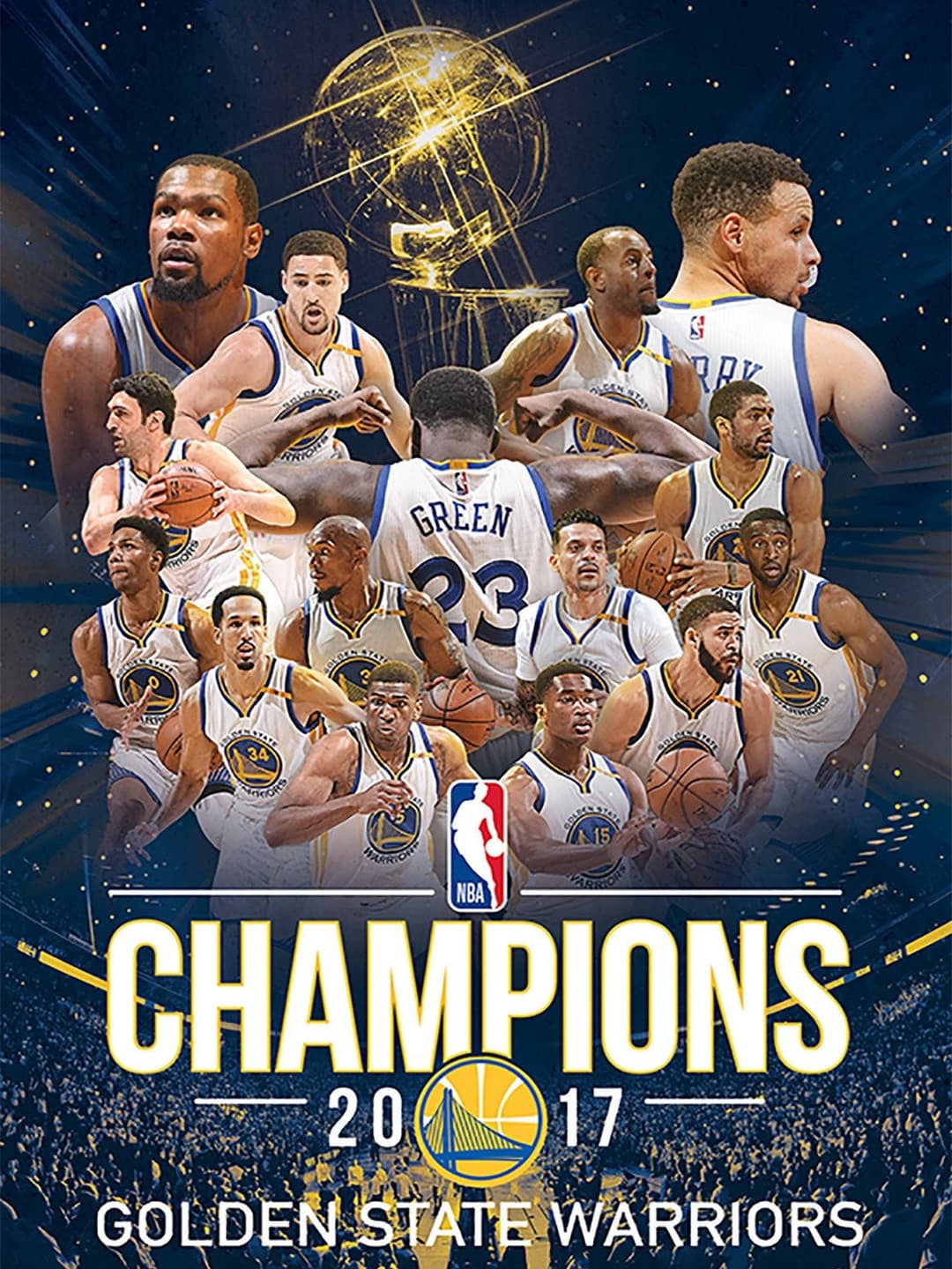 Poster di 2017 NBA Championship: Golden State Warriors