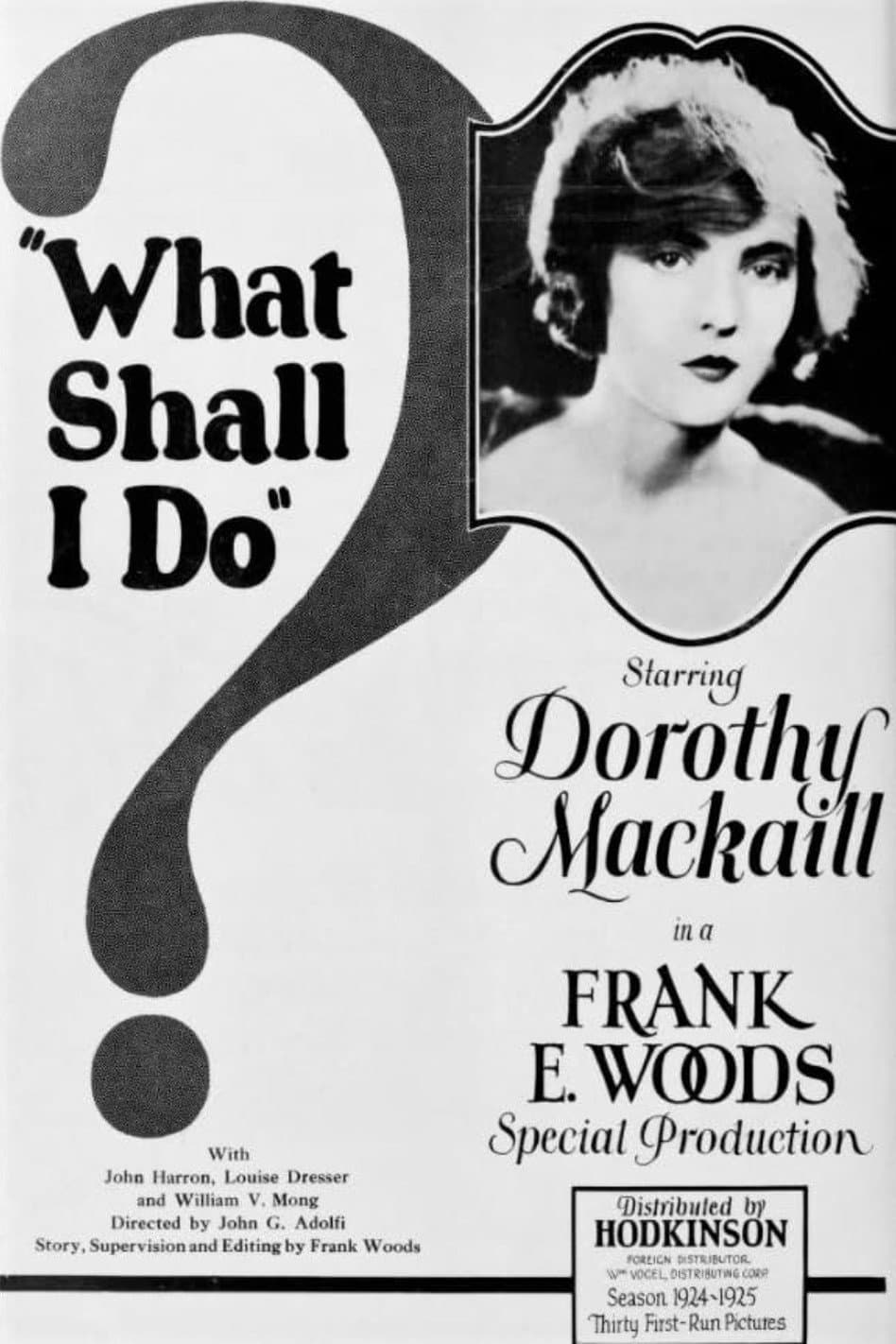Poster di What Shall I Do?
