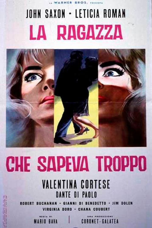 Poster di La ragazza che sapeva troppo