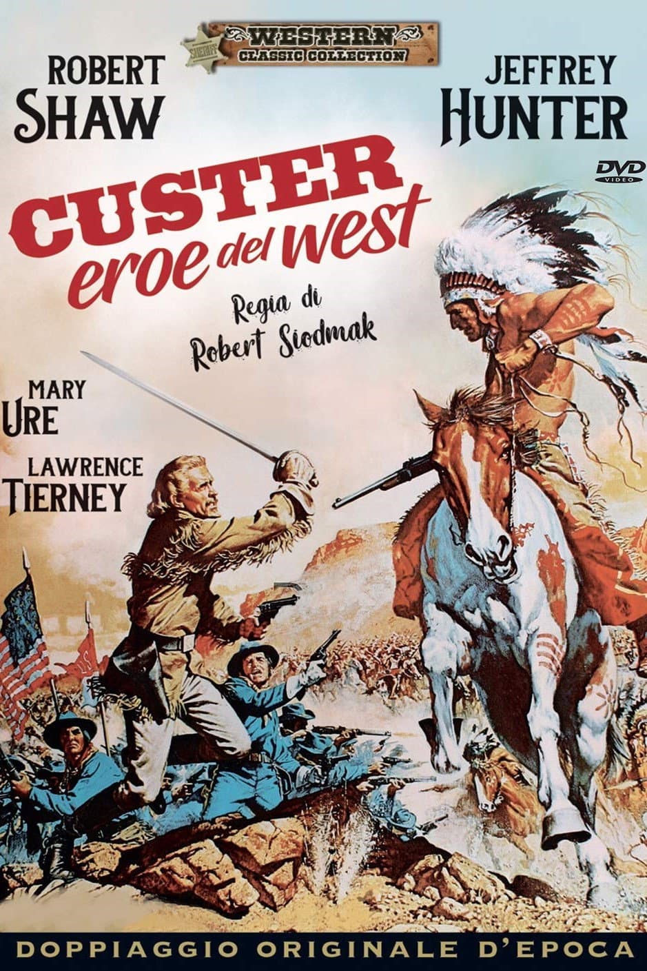 Poster di Custer eroe del West