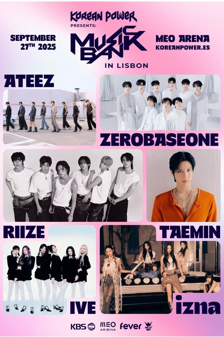 Poster di Music Bank in Lisbon 2025