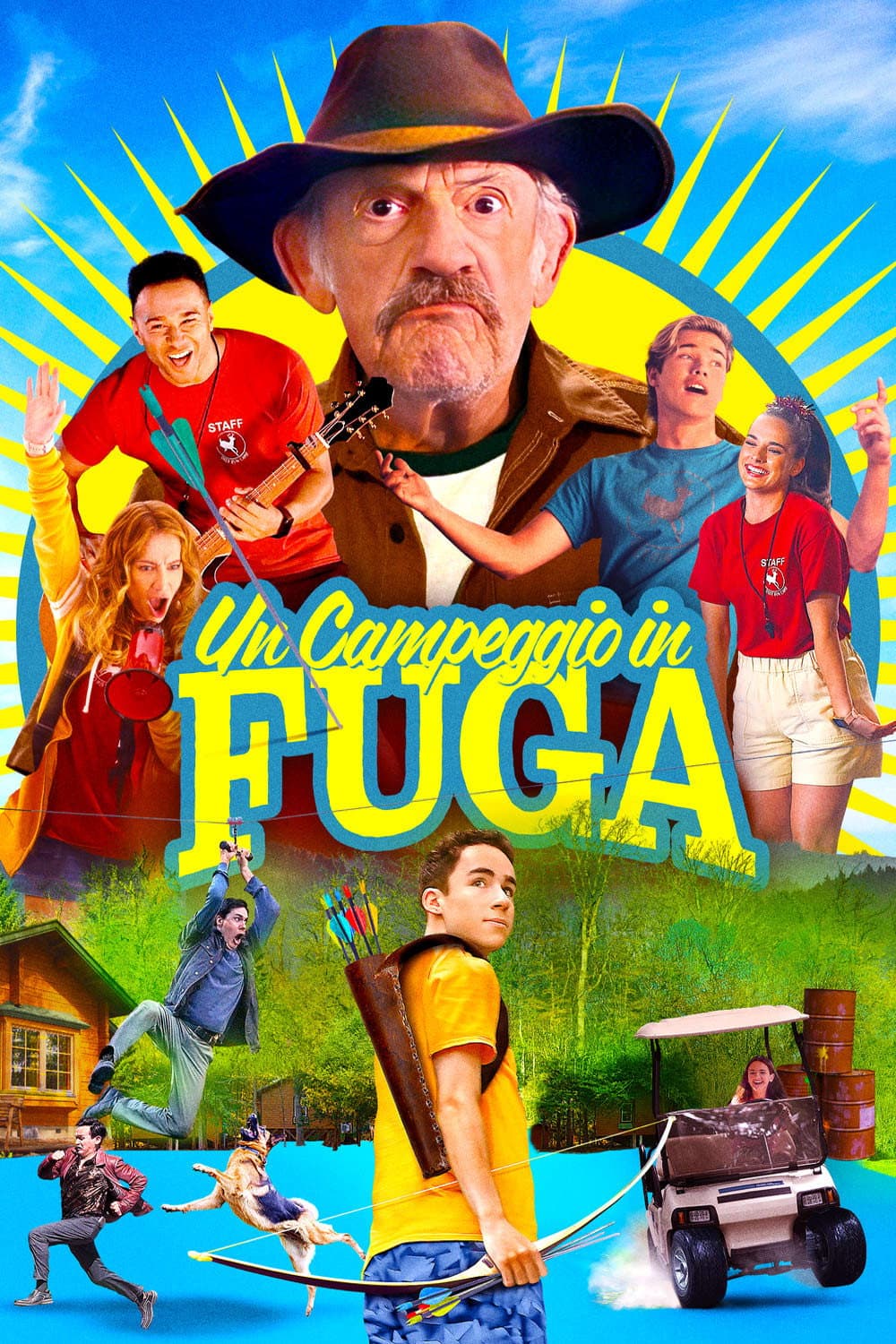 Poster di Un campeggio in fuga