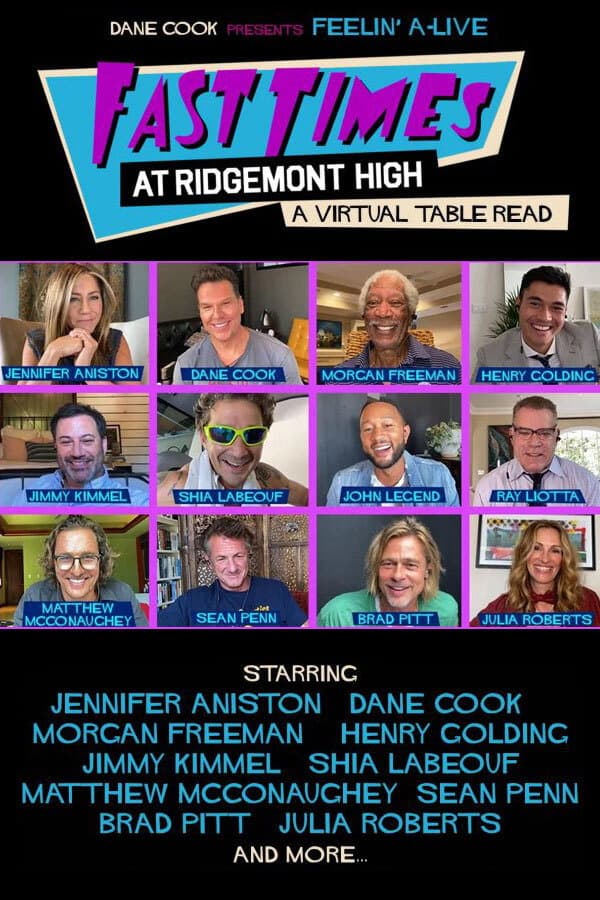 Poster di Fast Times at Ridgemont High: A Virtual Table Read