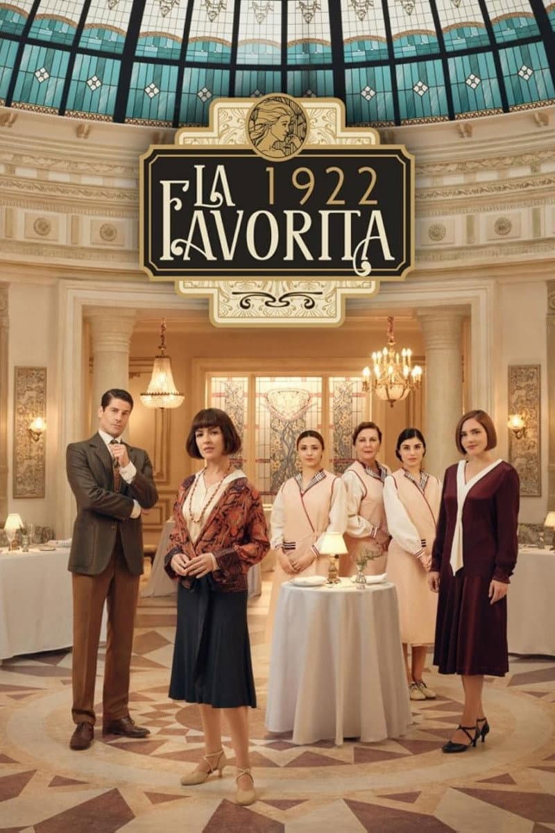 Poster di La Favorita 1922
