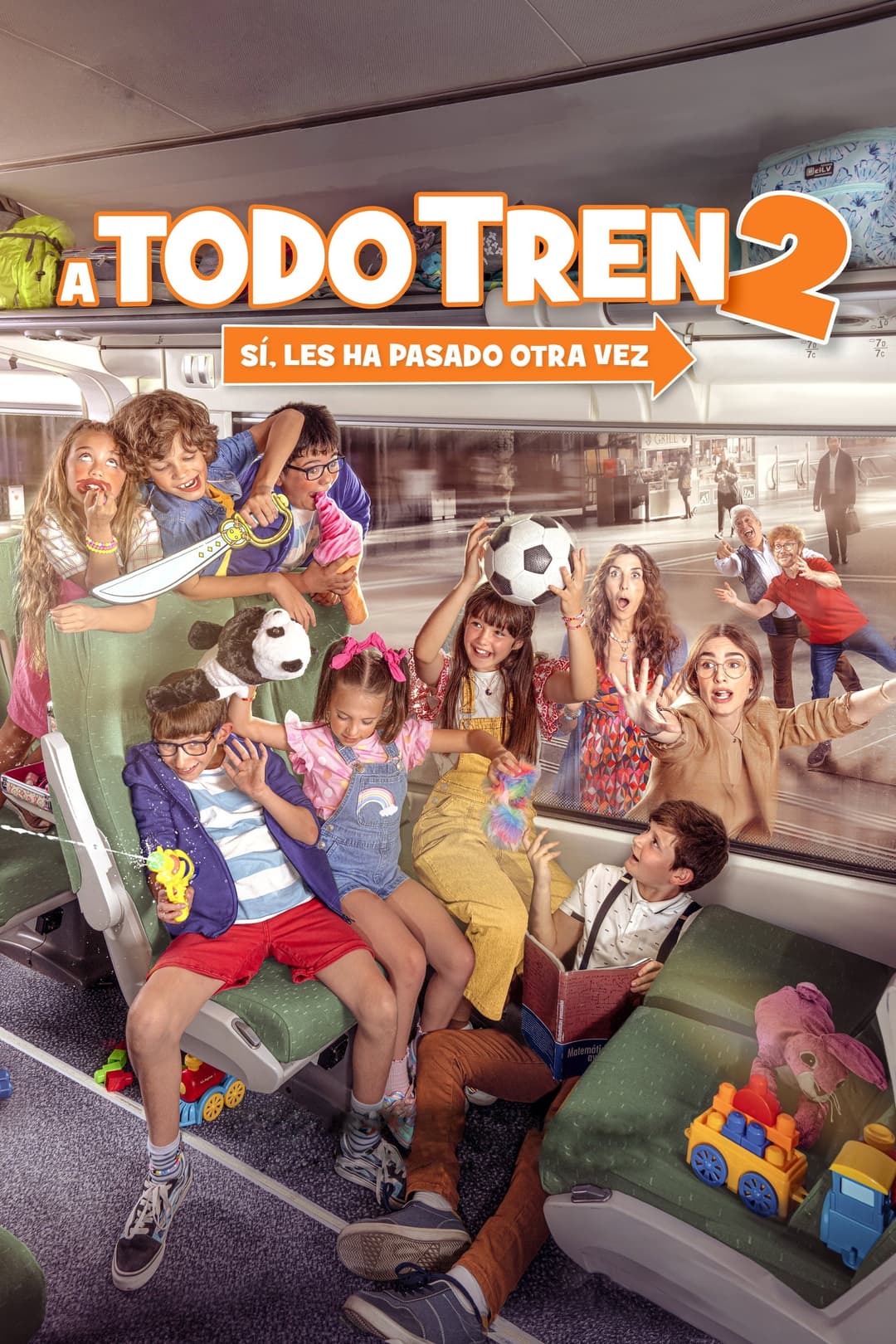 Poster di A todo tren 2: Ahora son ellas
