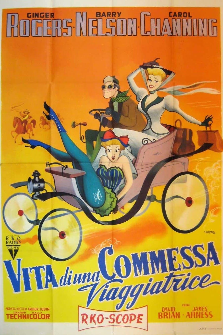 Poster di Vita di una commessa viaggiatrice