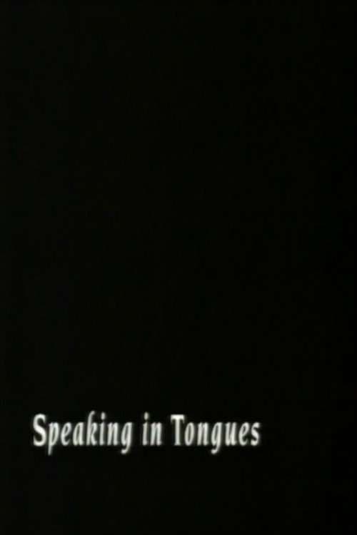 Poster di Speaking In Tongues