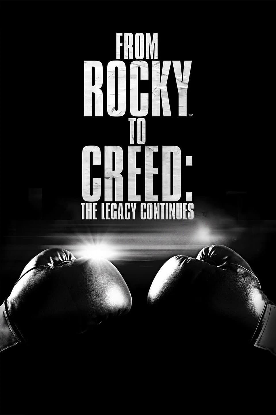 Poster di Da Rocky a Creed, la leggenda continua