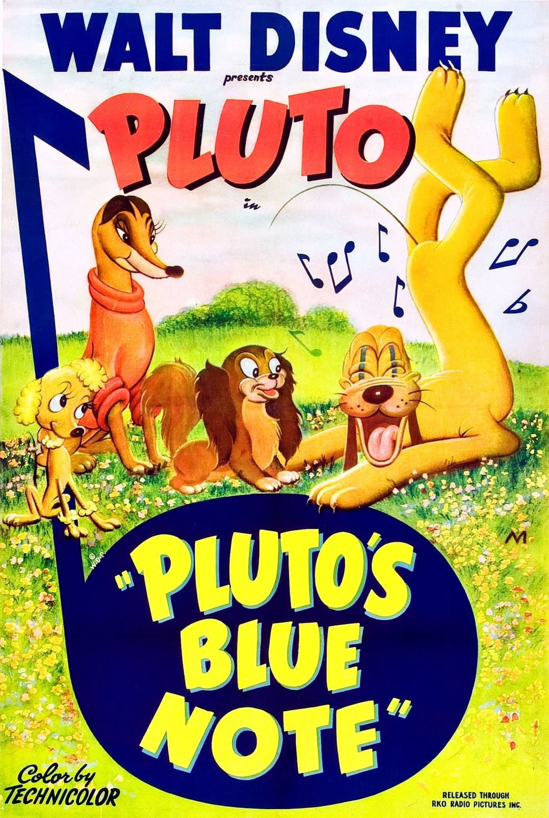 Poster di Pluto canterino