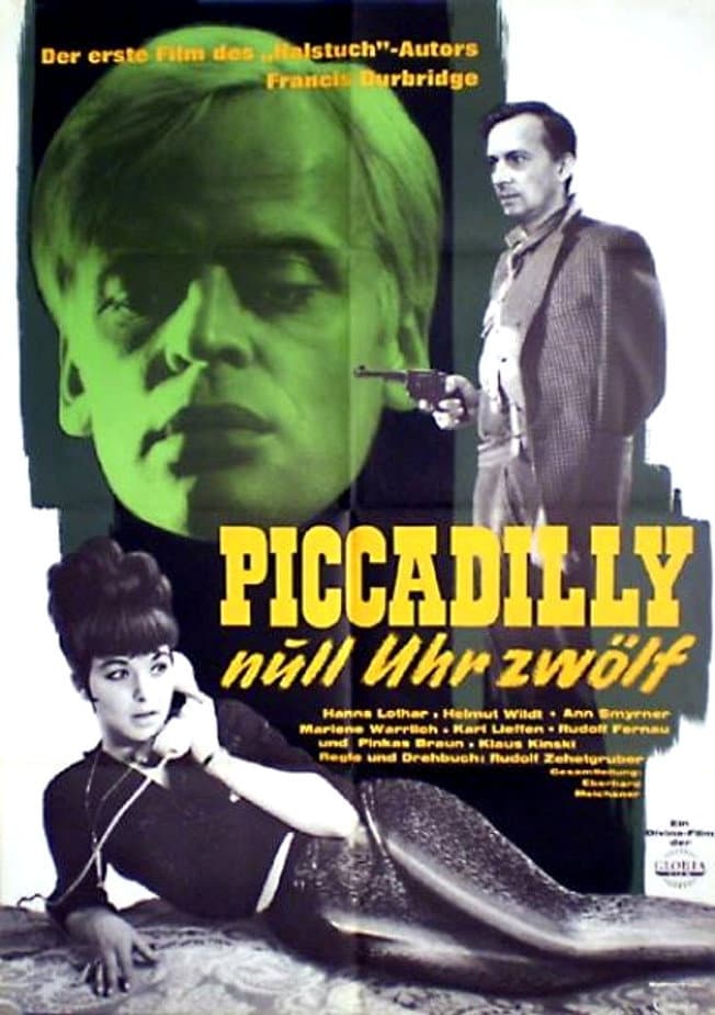 Poster di Piccadilly null Uhr zwölf