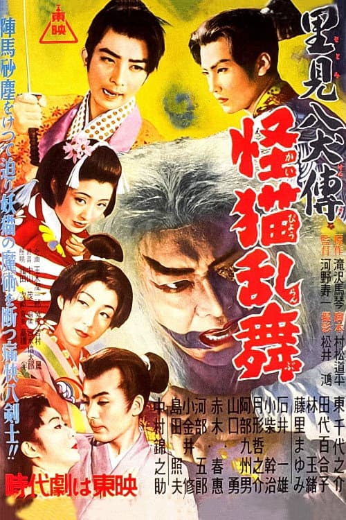 Poster di 里見八犬傳　第三部　怪描乱舞