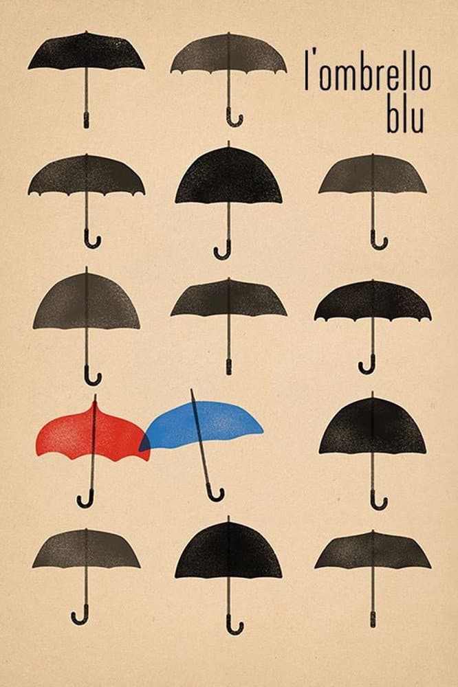 Poster di L'ombrello blu