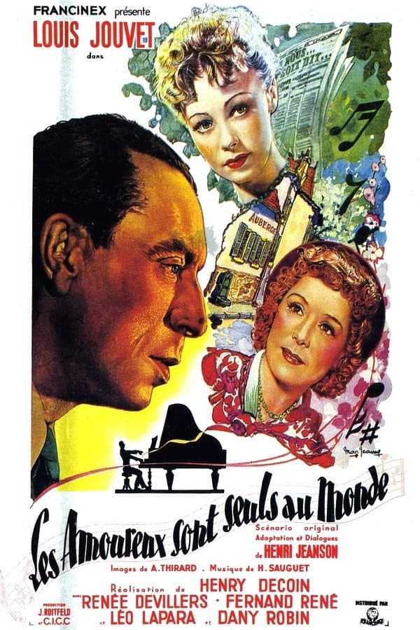 Poster di Les amoureux sont seuls au monde
