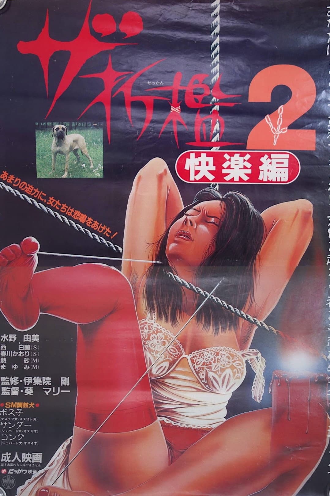 Poster di ザ･折檻２　快楽篇