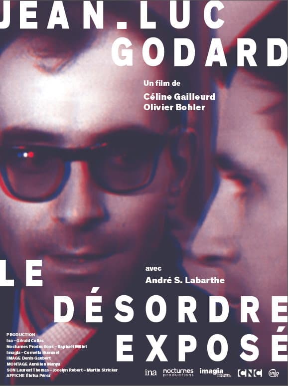 Poster di Jean-Luc Godard, le désordre exposé