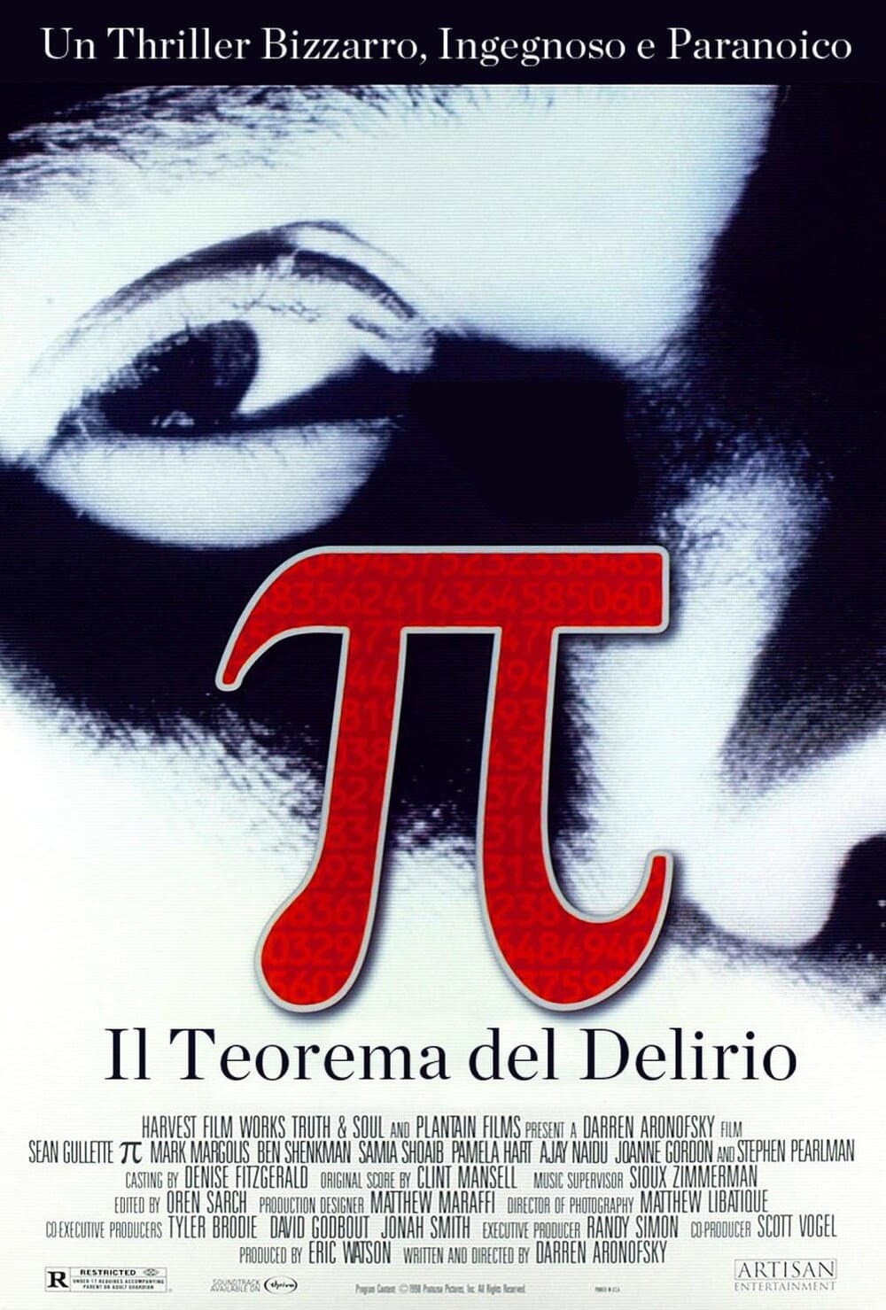 Poster di π: Il teorema del delirio