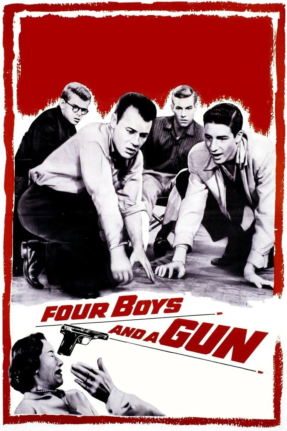 Poster di Four Boys and a Gun