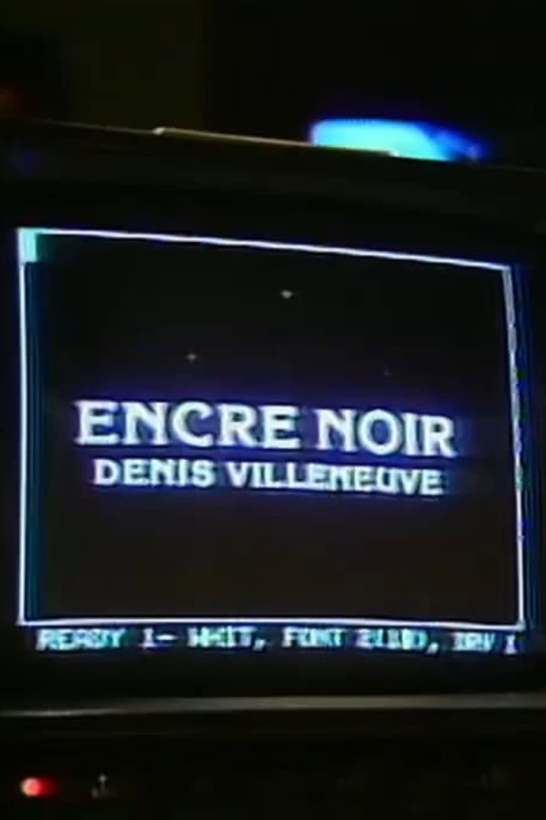 Poster di Encre noir