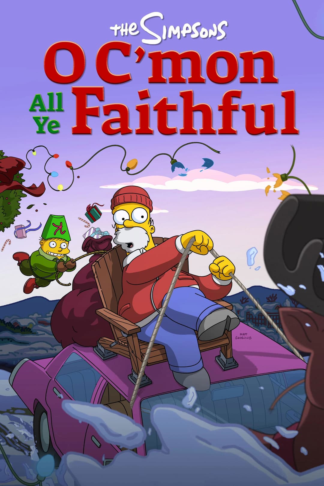 Poster di I Simpson: O C’mon All Ye Faithful
