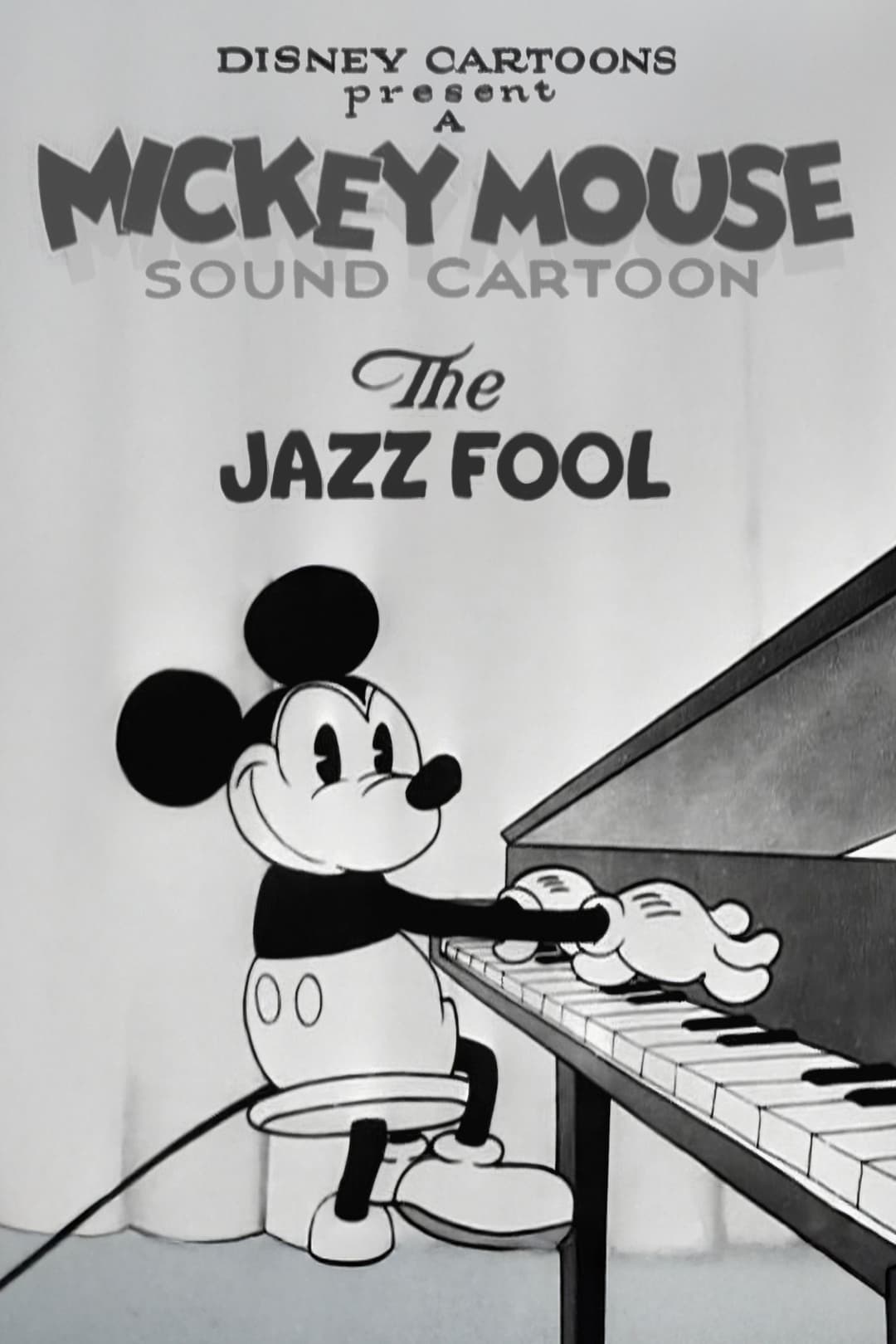 Poster di Topolino pianista