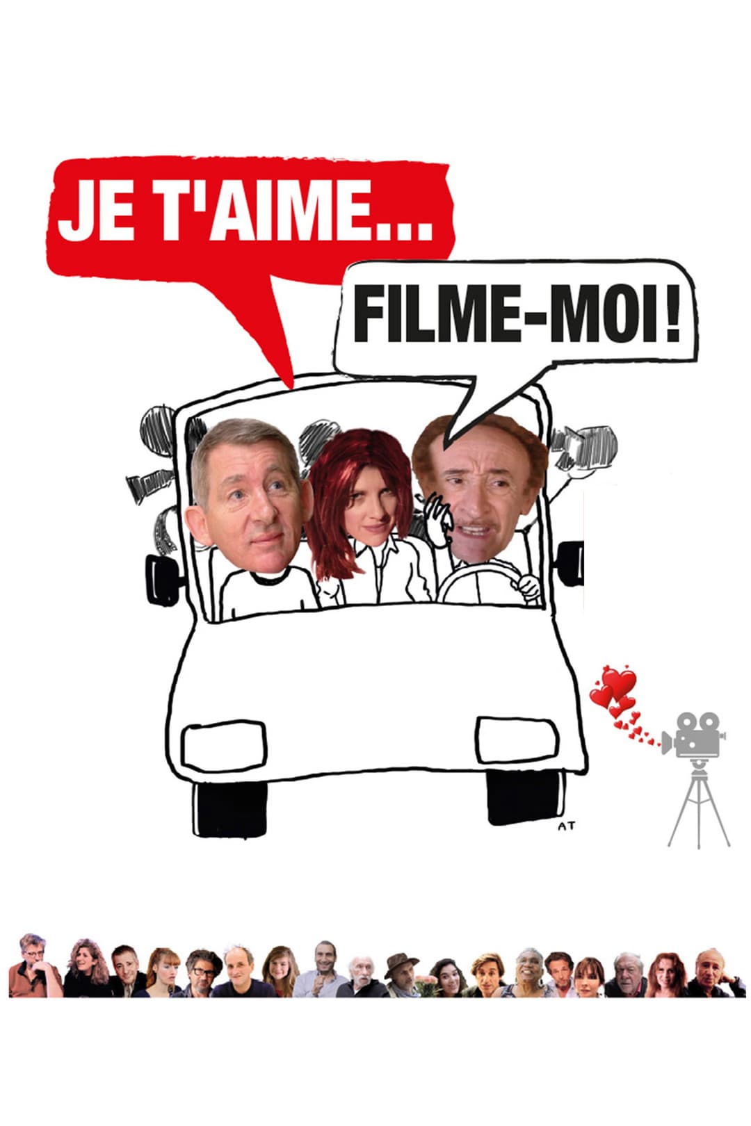 Poster di Je t'aime, filme-moi !