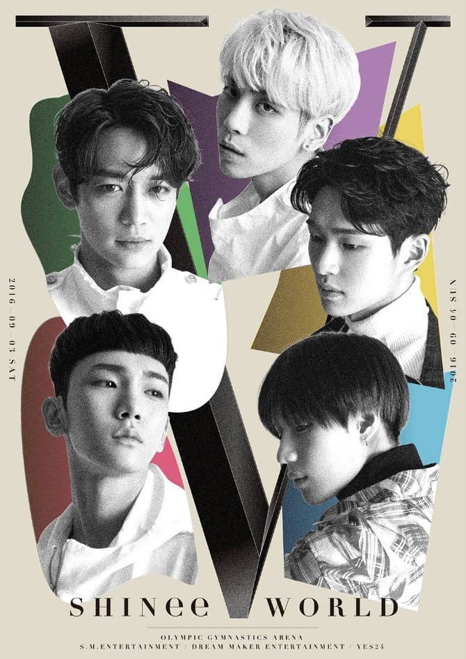 Poster di SHINee World V in SEOUL