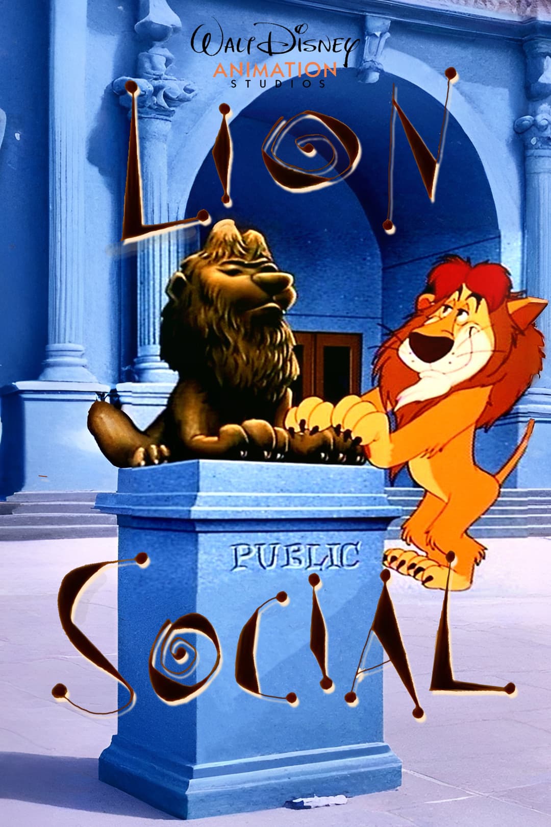 Poster di Leone in società