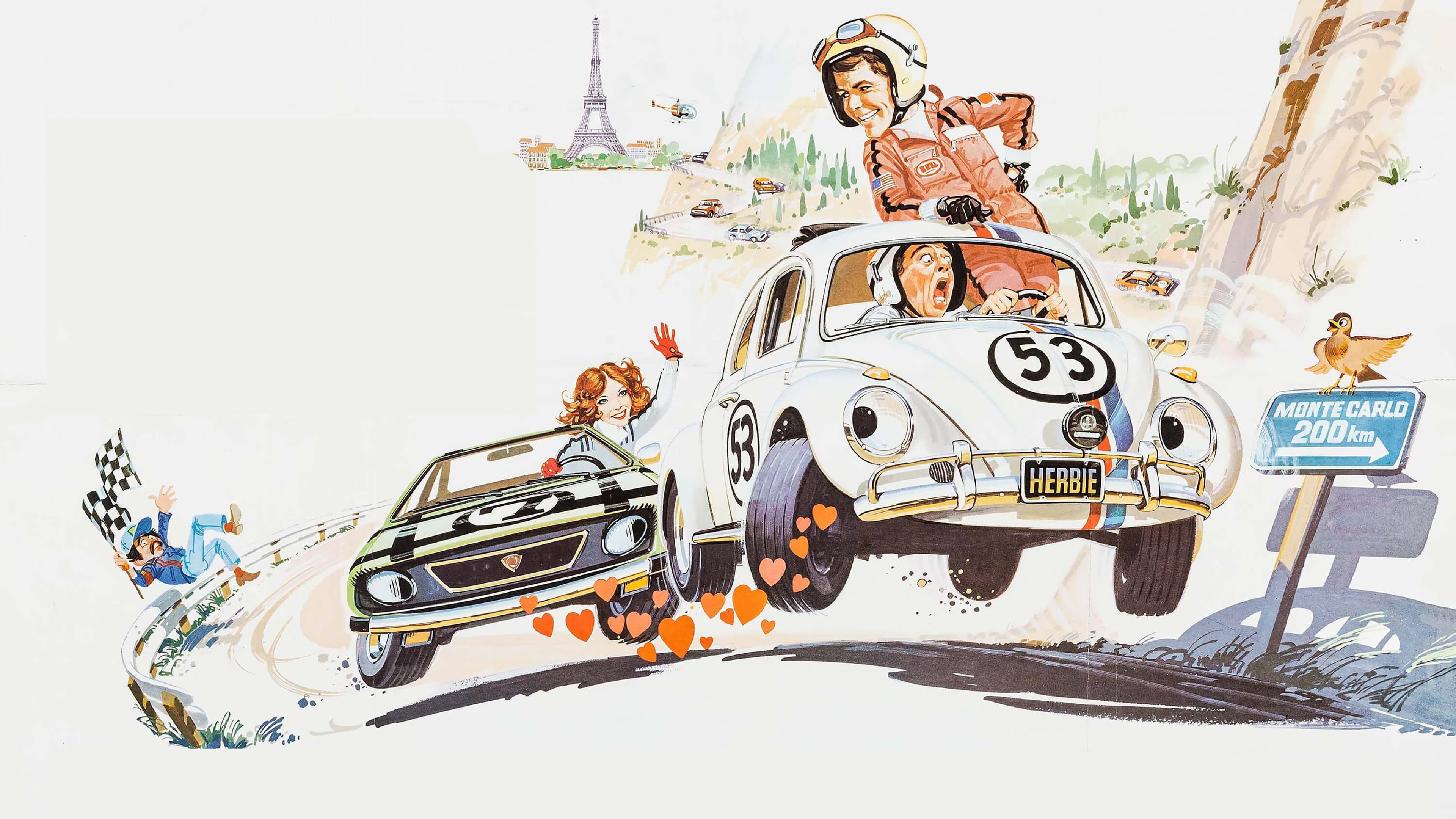 Herbie al rally di Montecarlo - immagine