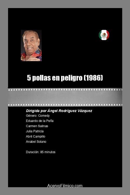 Poster di 5 pollas en peligro