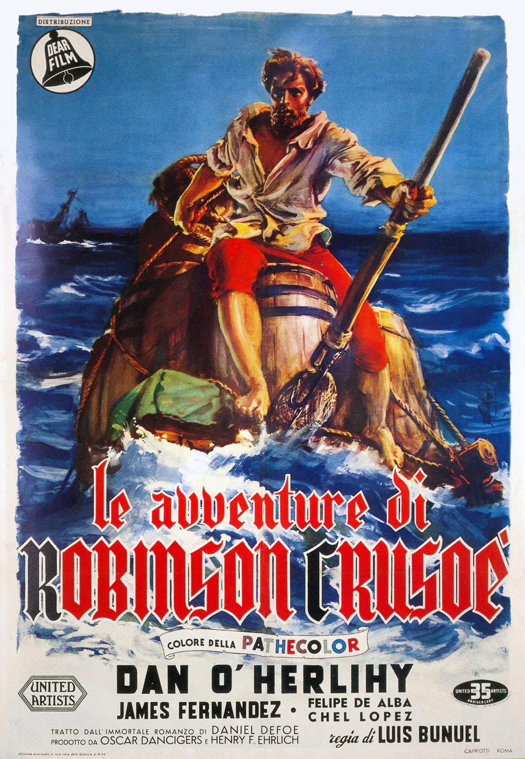 Poster di Le avventure di Robinson Crusoe