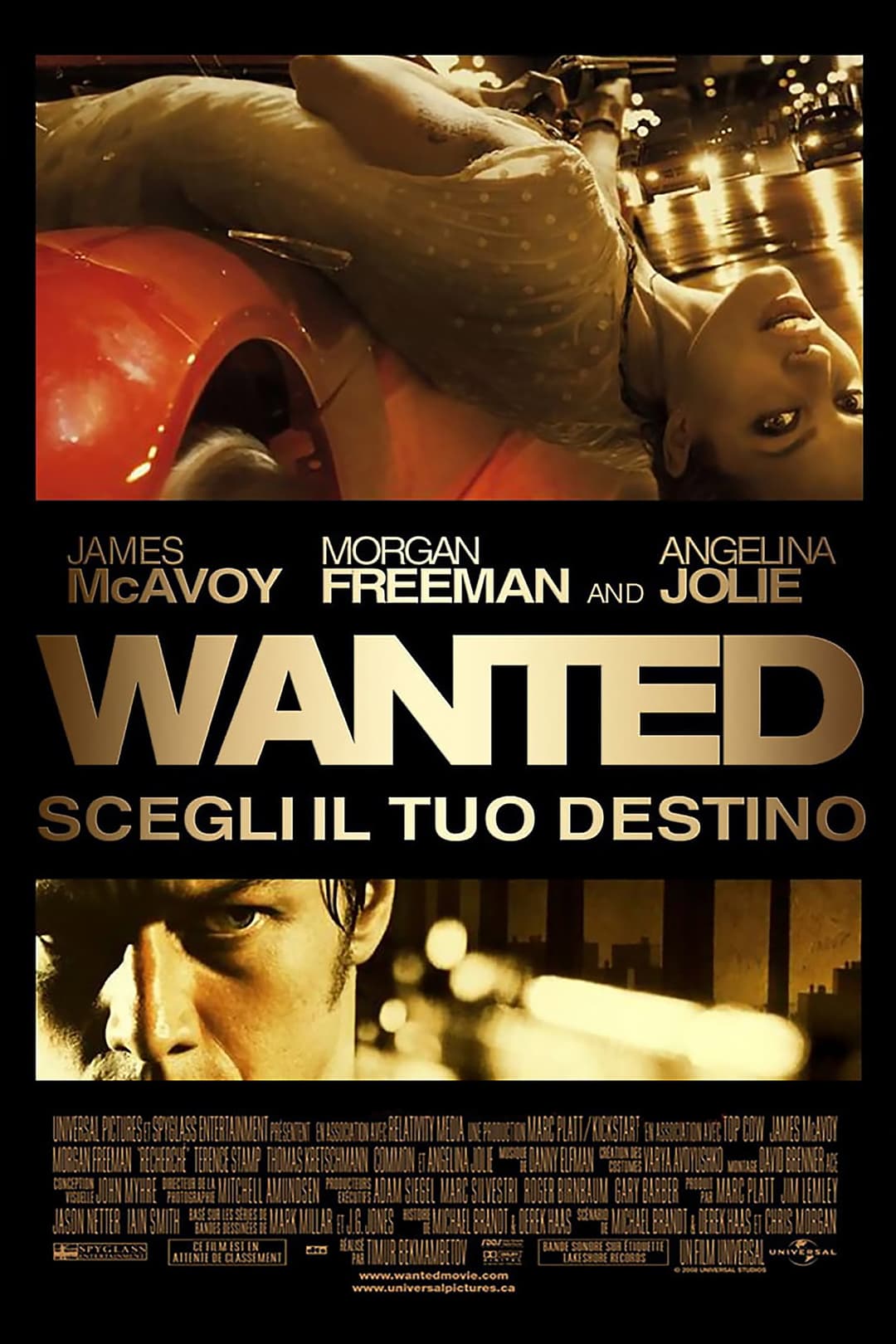 Poster di Wanted - Scegli il tuo destino