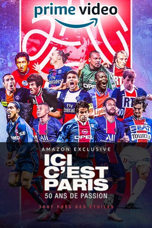 Poster di PSG Città delle luci, 50 anni di leggenda