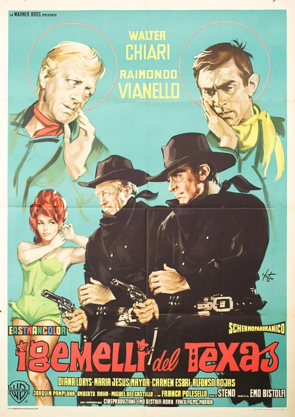 Poster di I gemelli del Texas