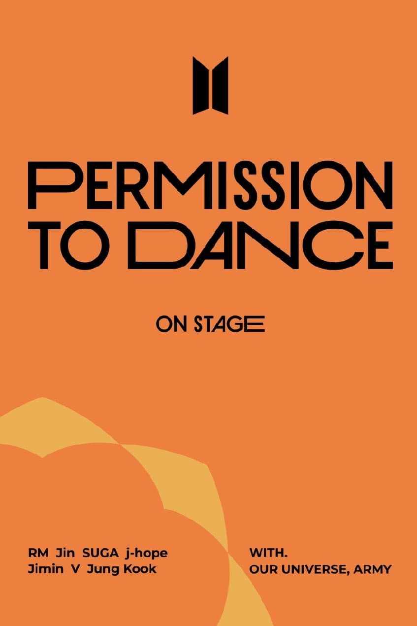 Poster di PERMISSION TO DANCE ON STAGE in THE US
