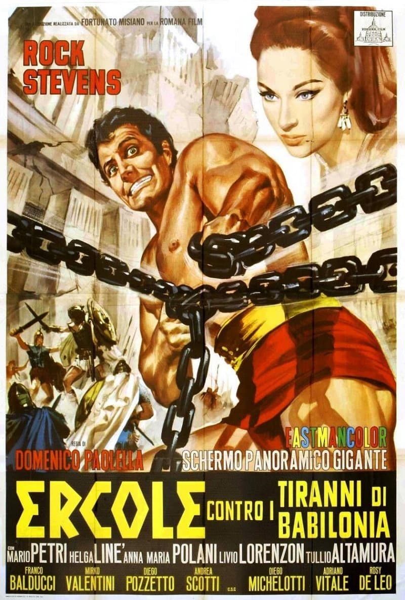 Poster di Ercole Contro i Tiranni di Babilonia
