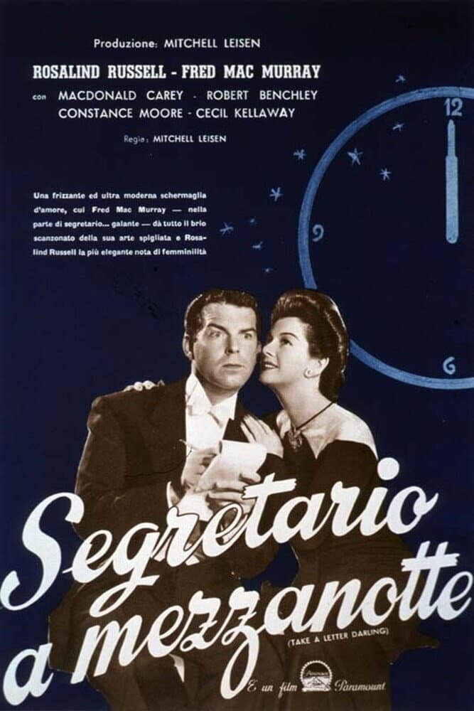 Poster di Segretario a mezzanotte