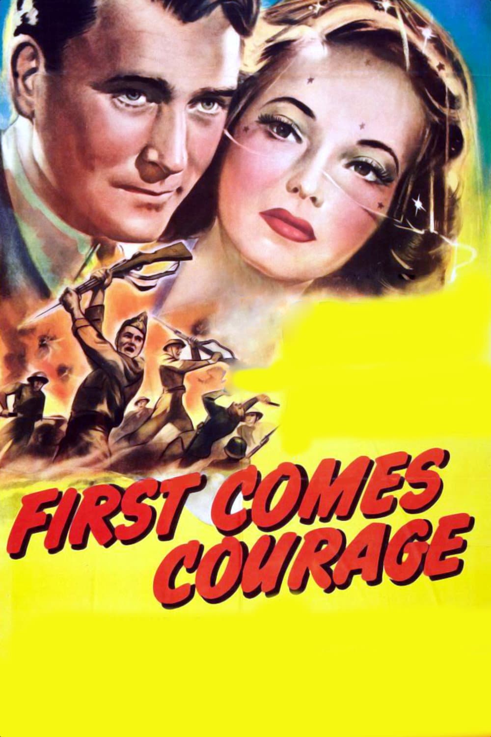 Poster di First Comes Courage