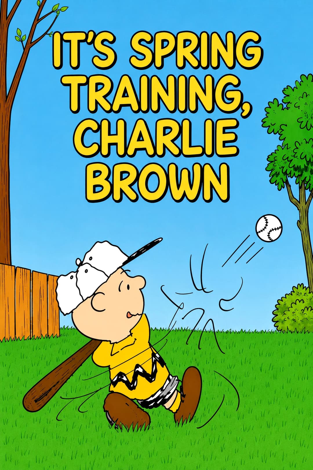Poster di È l’allenamento primaverile, Charlie Brown