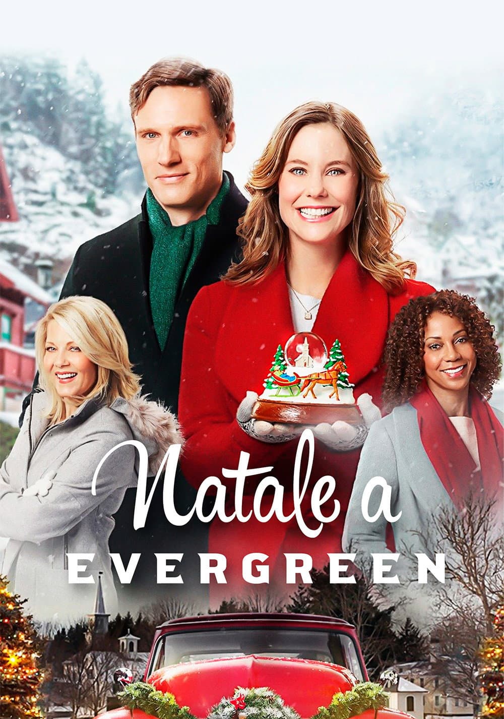 Poster di Natale a Evergreen