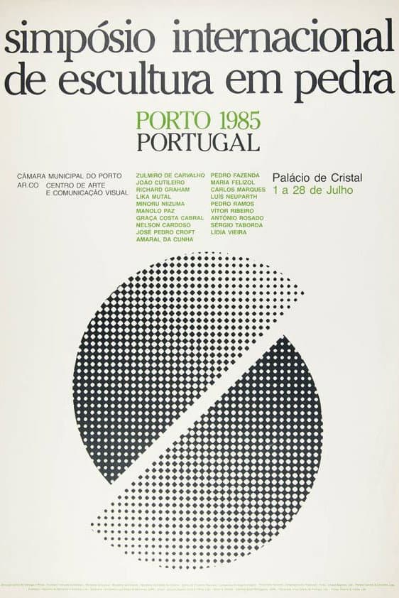 Poster di Simpósio Internacional de Escultura em Pedra