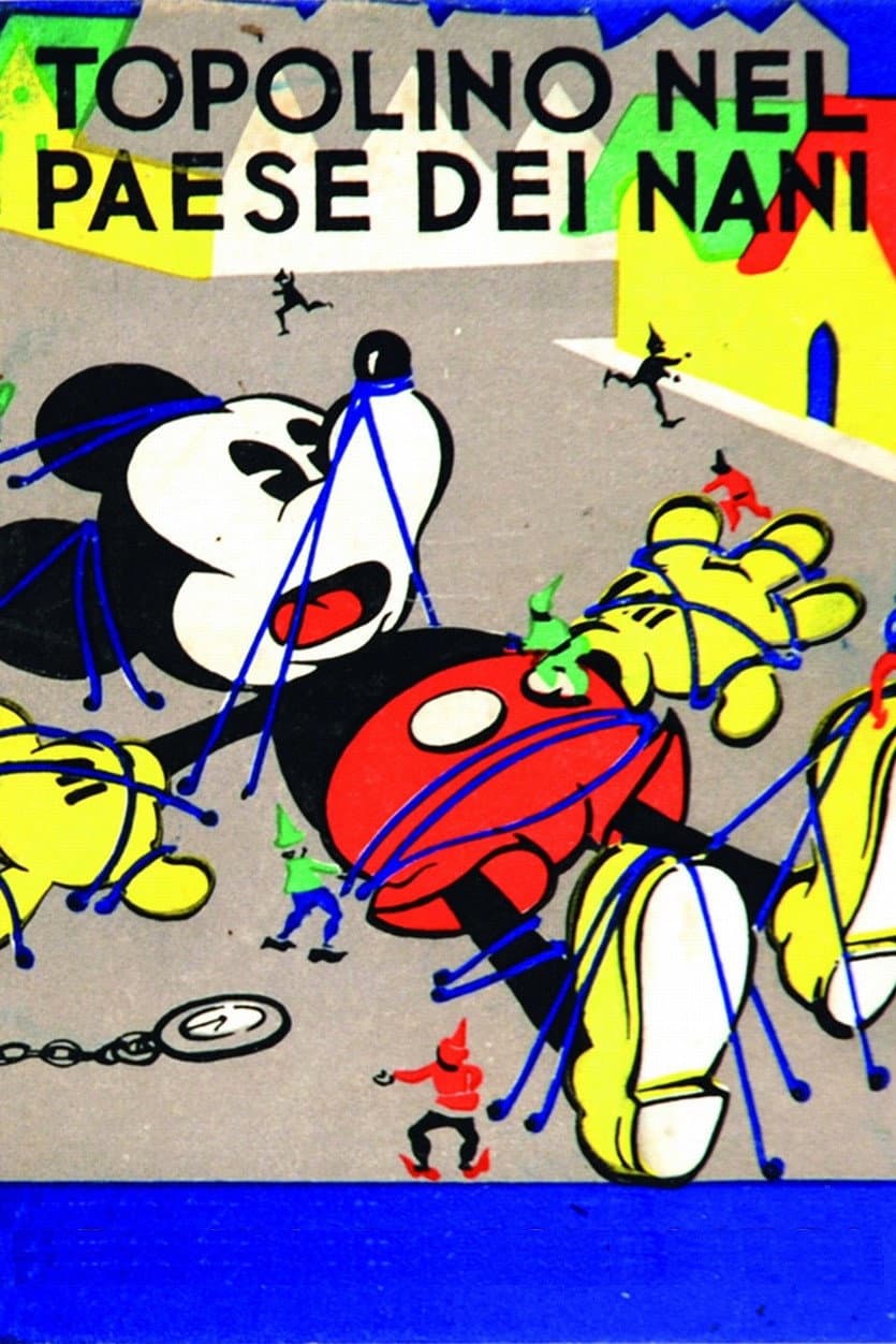 Poster di Topolino nel paese dei nani