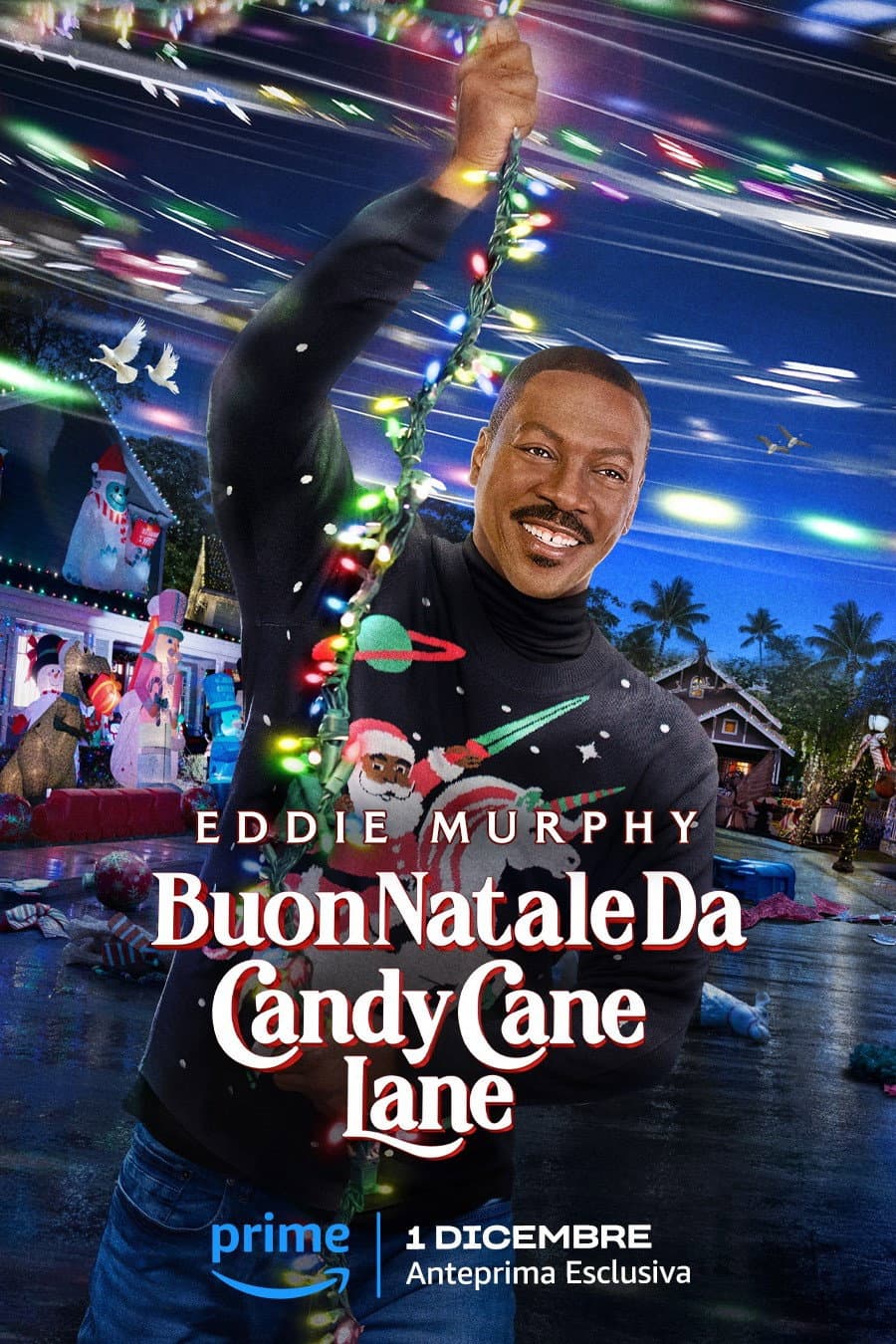 Poster di Buon Natale da Candy Cane Lane